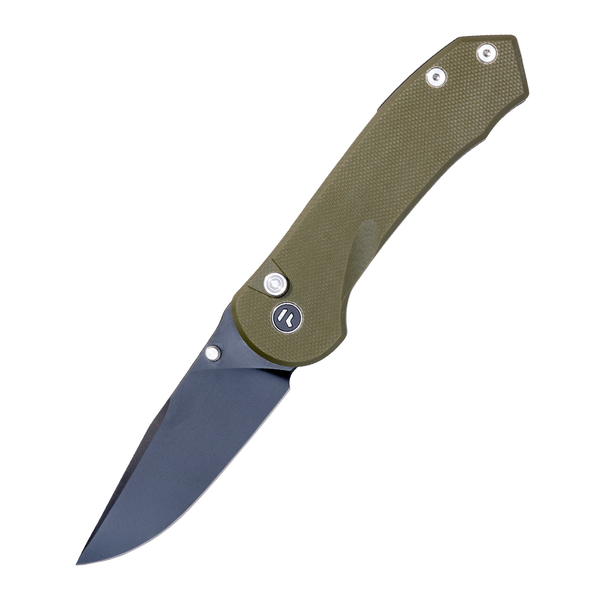 QINGFENG Series Button Lock G10 Handle VG10 Steel 197mm Outdoor Knife