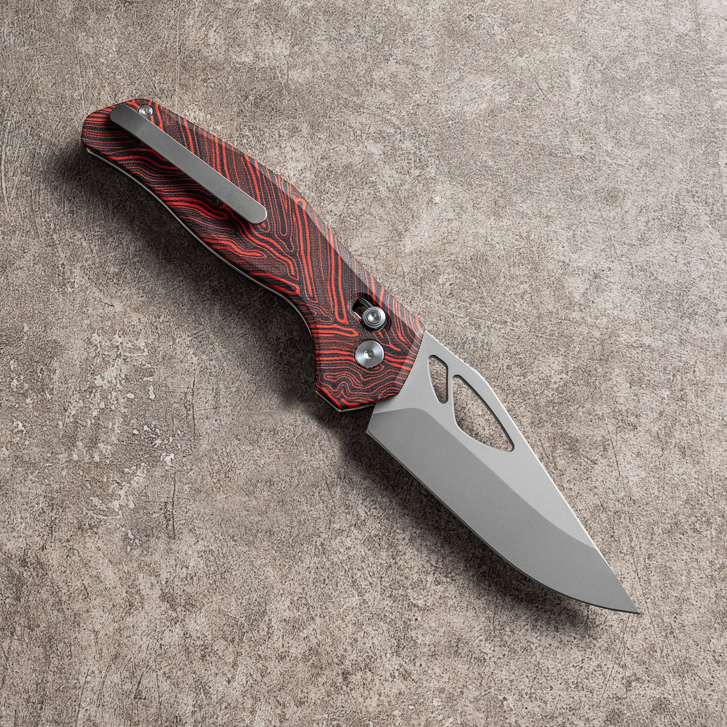 LIEGU Series Cross Bar G10 Handle VG10 Steel 210mm Outdoor Knife