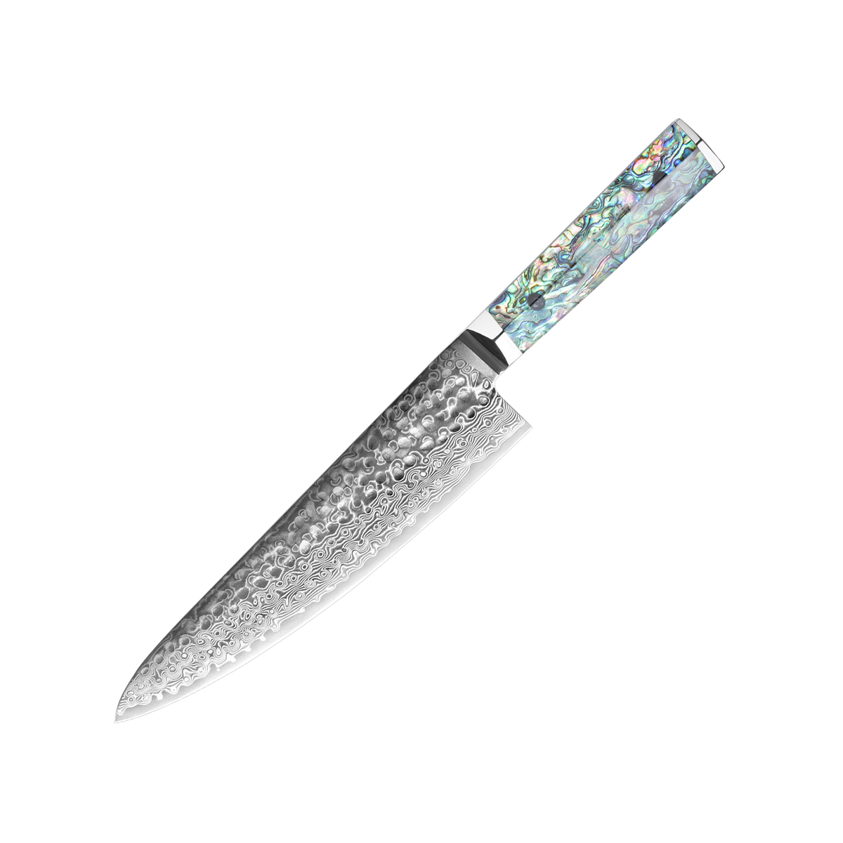 OEM DK-BZ Series Resin Shell Handle Damascus VG10 Steel 8''Kitchen Knife
