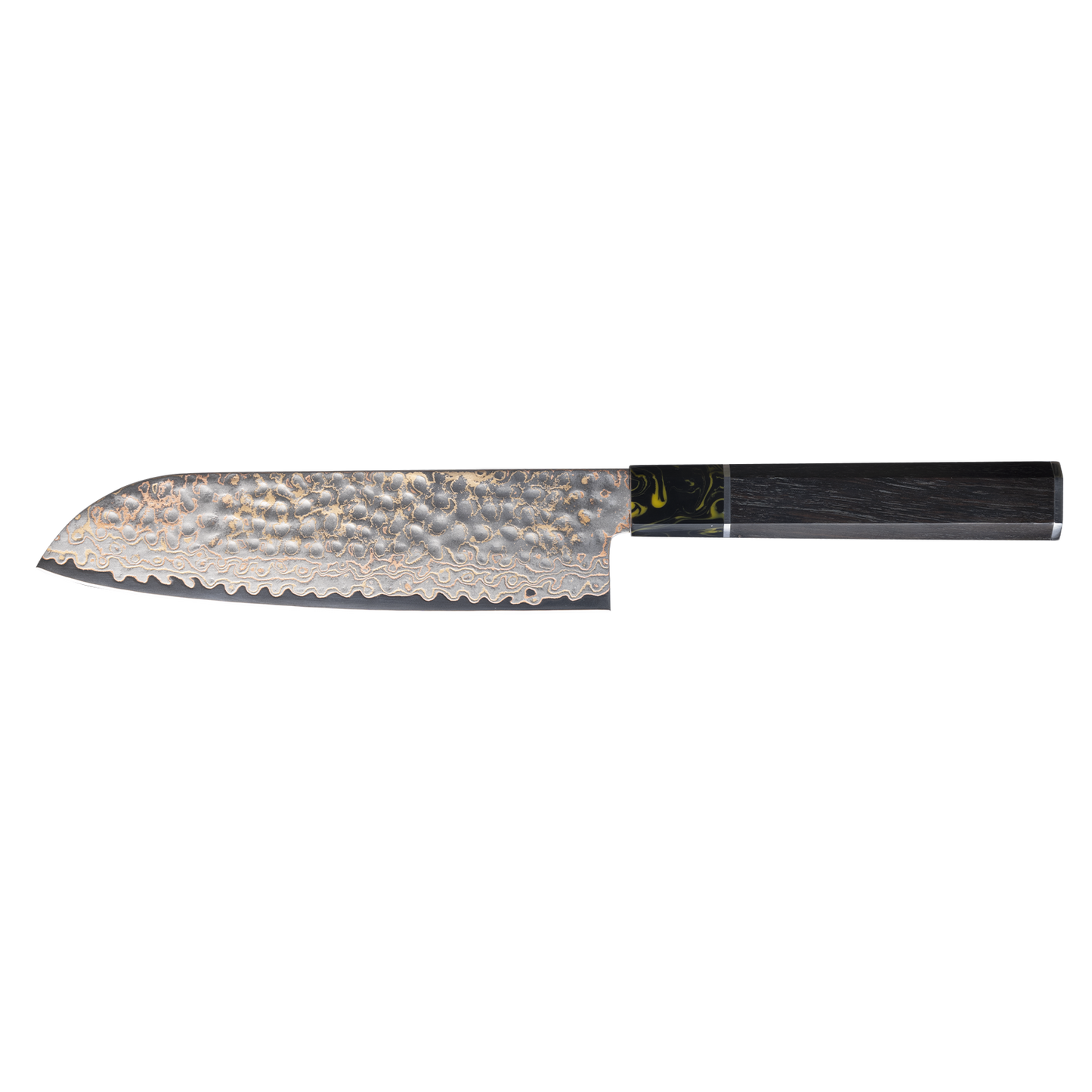 OEM DK-HB Series G10 Handle Damascus AUS-10V Steel 7" Santoku Knife