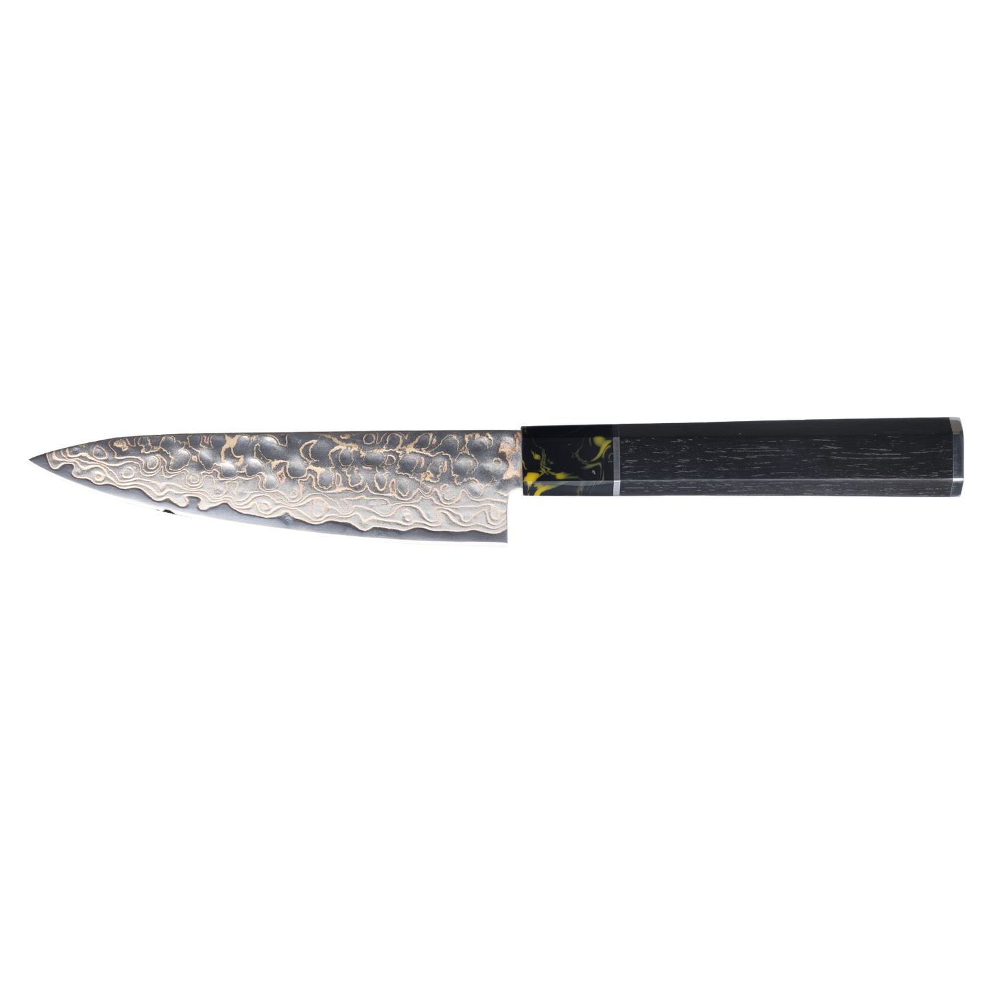 OEM DK-HB Series G10 Handle Damascus AUS-10V Steel 5" Utility Knife