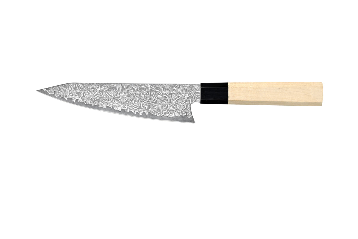 JADE BAY Series Damascus VG10 67 Layers Steel Birch Wood Handle Chef Knife Knife Set