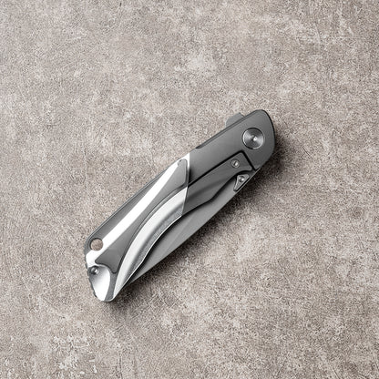 LAN Series Liner Lock Titanium Alloy Handle 154CM Steel 205mm Outdoor Knife