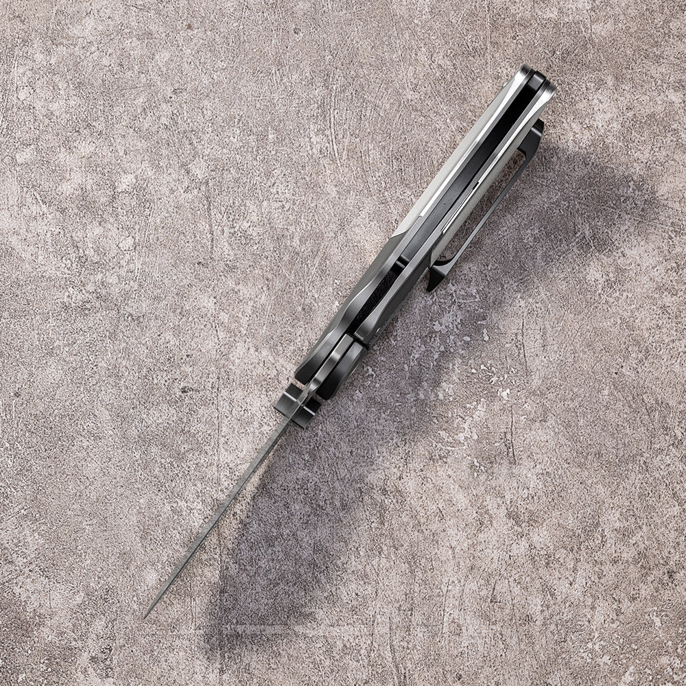 LAN Series Liner Lock Titanium Alloy Handle 154CM Steel 205mm Outdoor Knife