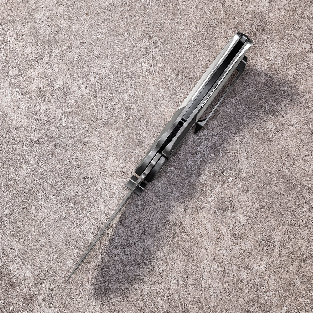 LAN Series Liner Lock Titanium Alloy Handle 154CM Steel 205mm Outdoor Knife