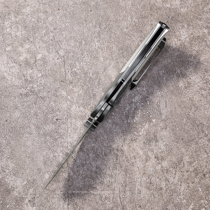 LAN Series Liner Lock Titanium Alloy Handle 154CM Steel 205mm Outdoor Knife