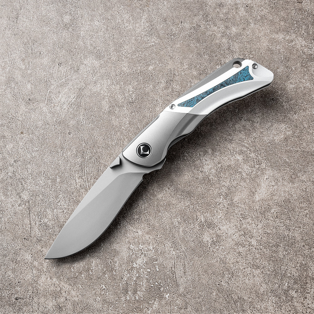 LAN Series Liner Lock Titanium Alloy Handle 154CM Steel 205mm Outdoor Knife