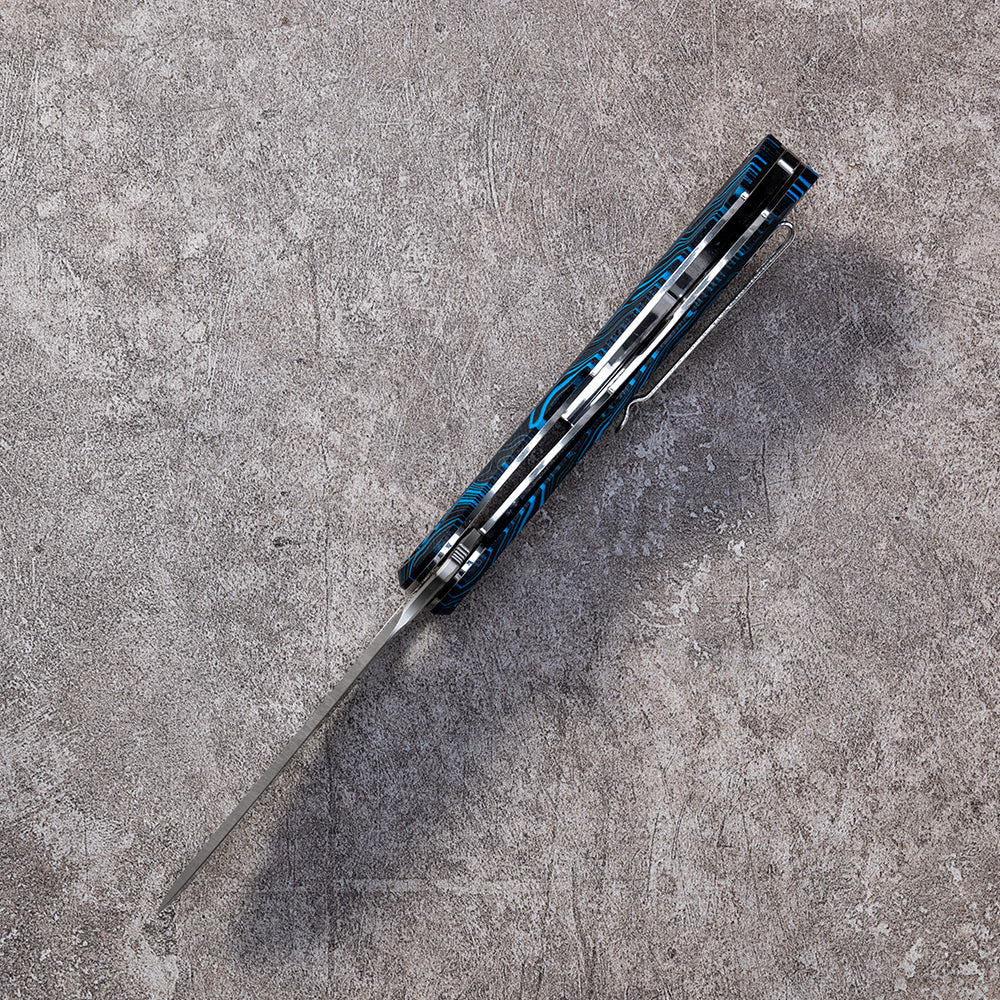 CHAODAI Series Liner Lock G10 Handle PVD Coated 14C28N Steel 185mm Outdoor Knife