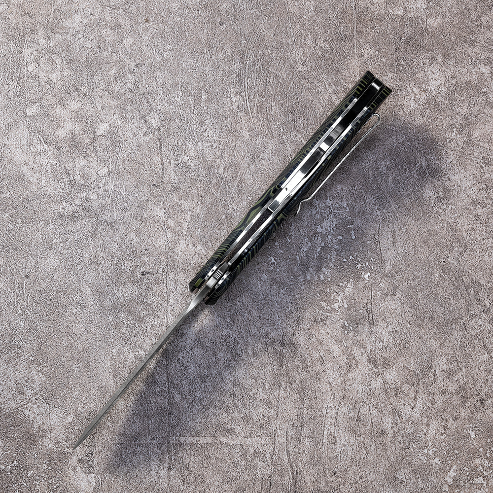 CHAODAI Series Liner Lock G10 Handle PVD Coated 14C28N Steel 185mm Outdoor Knife