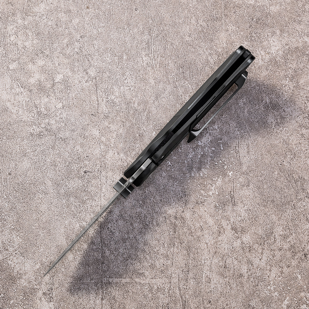 LAN Series Liner Lock Titanium Alloy Handle 154CM Steel 205mm Outdoor Knife