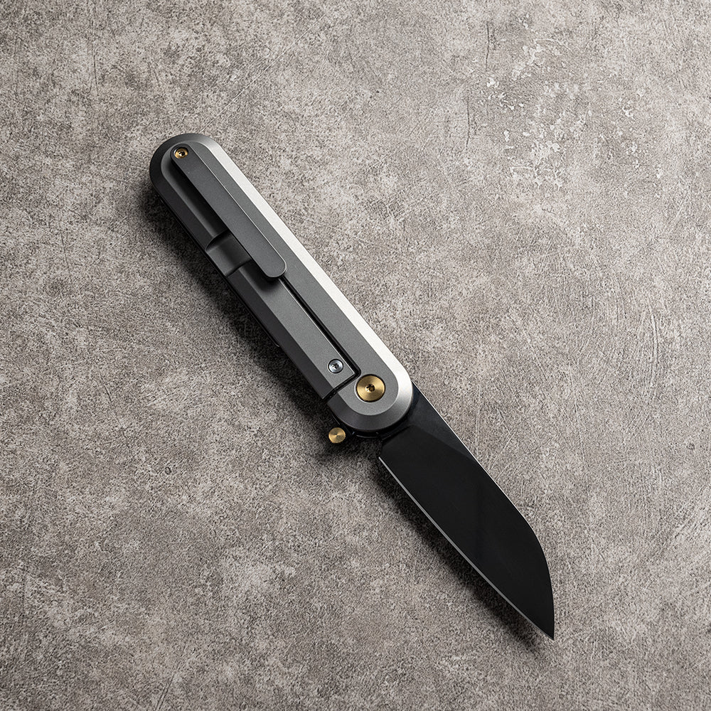 JIN Series Frame Lock Titanium Alloy Handle 14C28N Steel 185mm Outdoor Knife