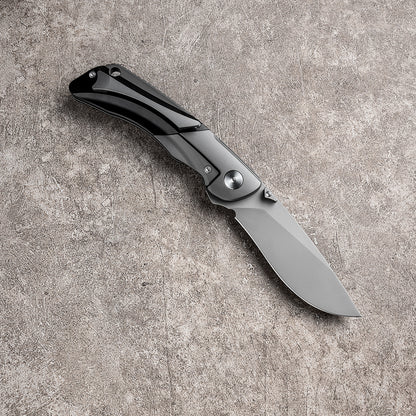LAN Series Liner Lock Titanium Alloy Handle 154CM Steel 205mm Outdoor Knife