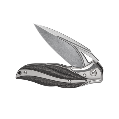 OUK-23196 Series Liner Lock Carbon Fiber Handle VG10 Steel 190mm Outdoor Knife