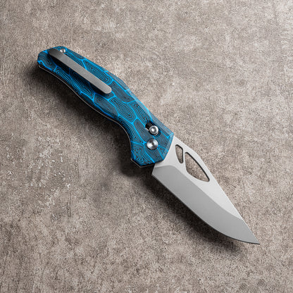 LIEGU Series Cross Bar G10 Handle VG10 Steel 210mm Outdoor Knife