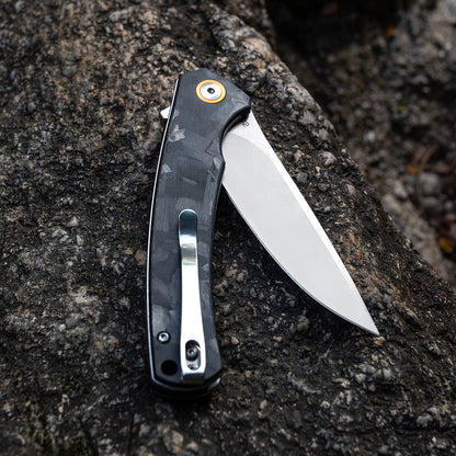 OUK-23064 Series Liner Lock Carbon Fiber Handle D2 Steel 202mm Outdoor Knife