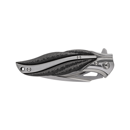OUK-23196 Series Liner Lock Carbon Fiber Handle VG10 Steel 190mm Outdoor Knife