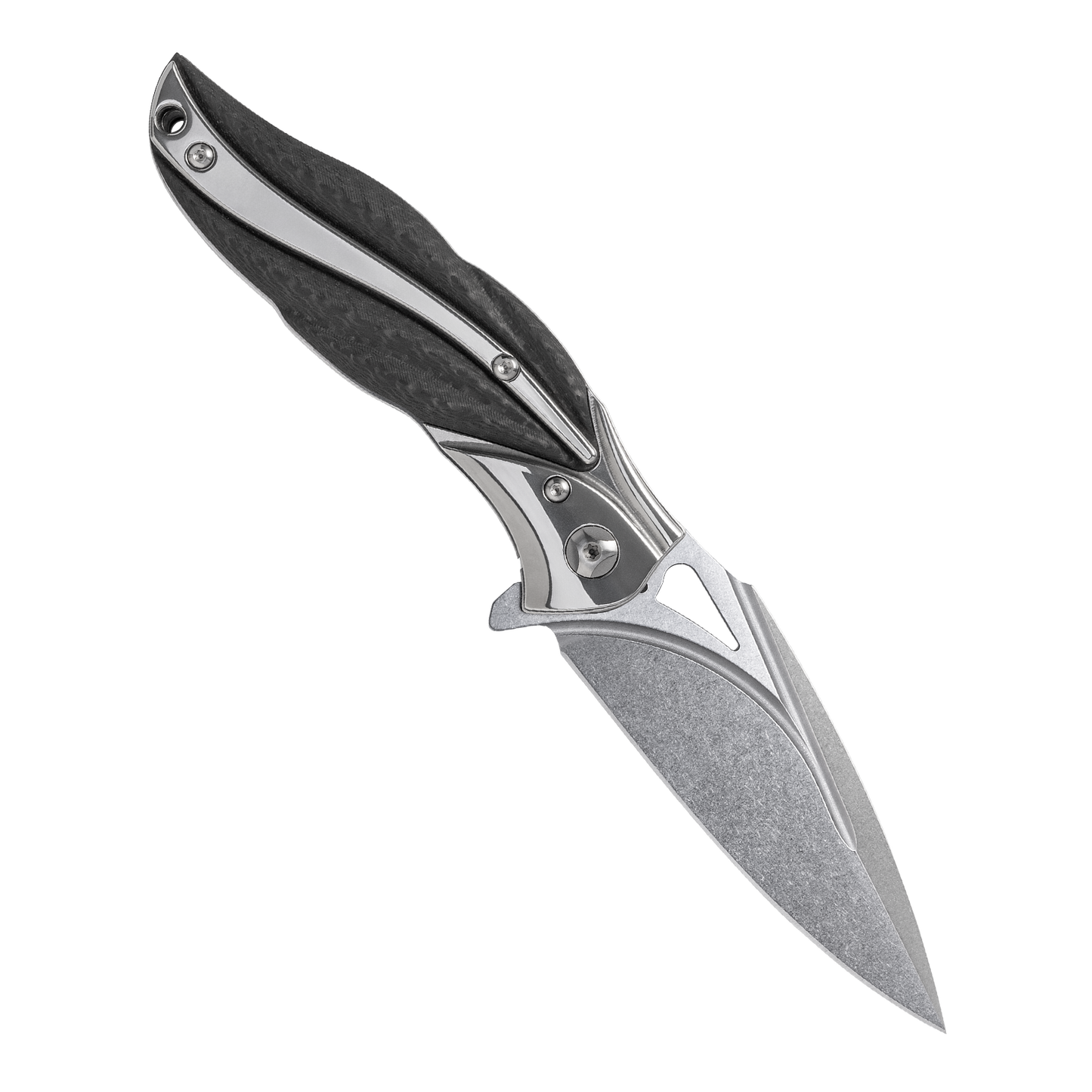 OUK-23196 Series Liner Lock Carbon Fiber Handle VG10 Steel 190mm Outdoor Knife