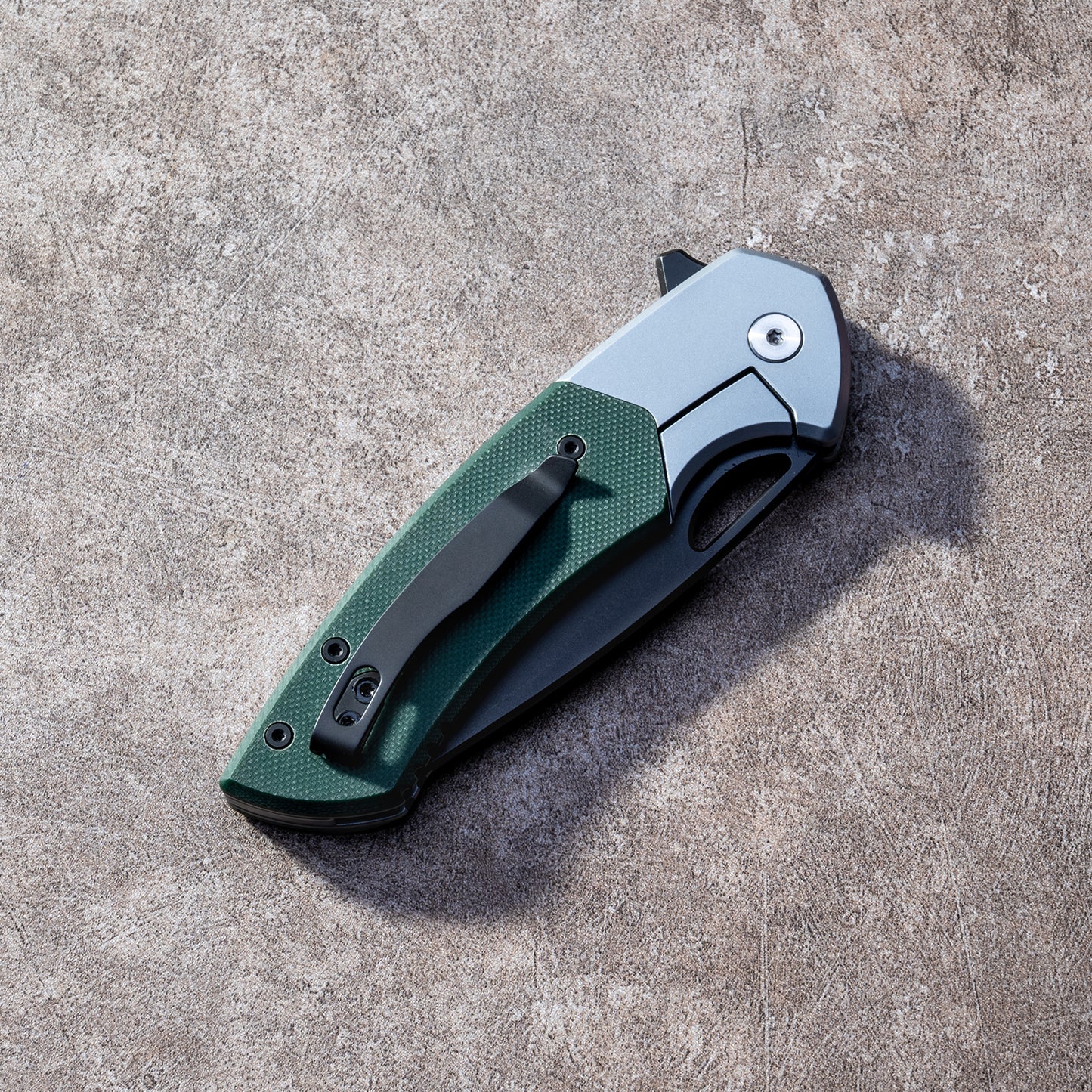 YINGLUN Series Frame Lock G10 with Titanium Alloy Handle 154 Steel 224mm Outdoor Knife