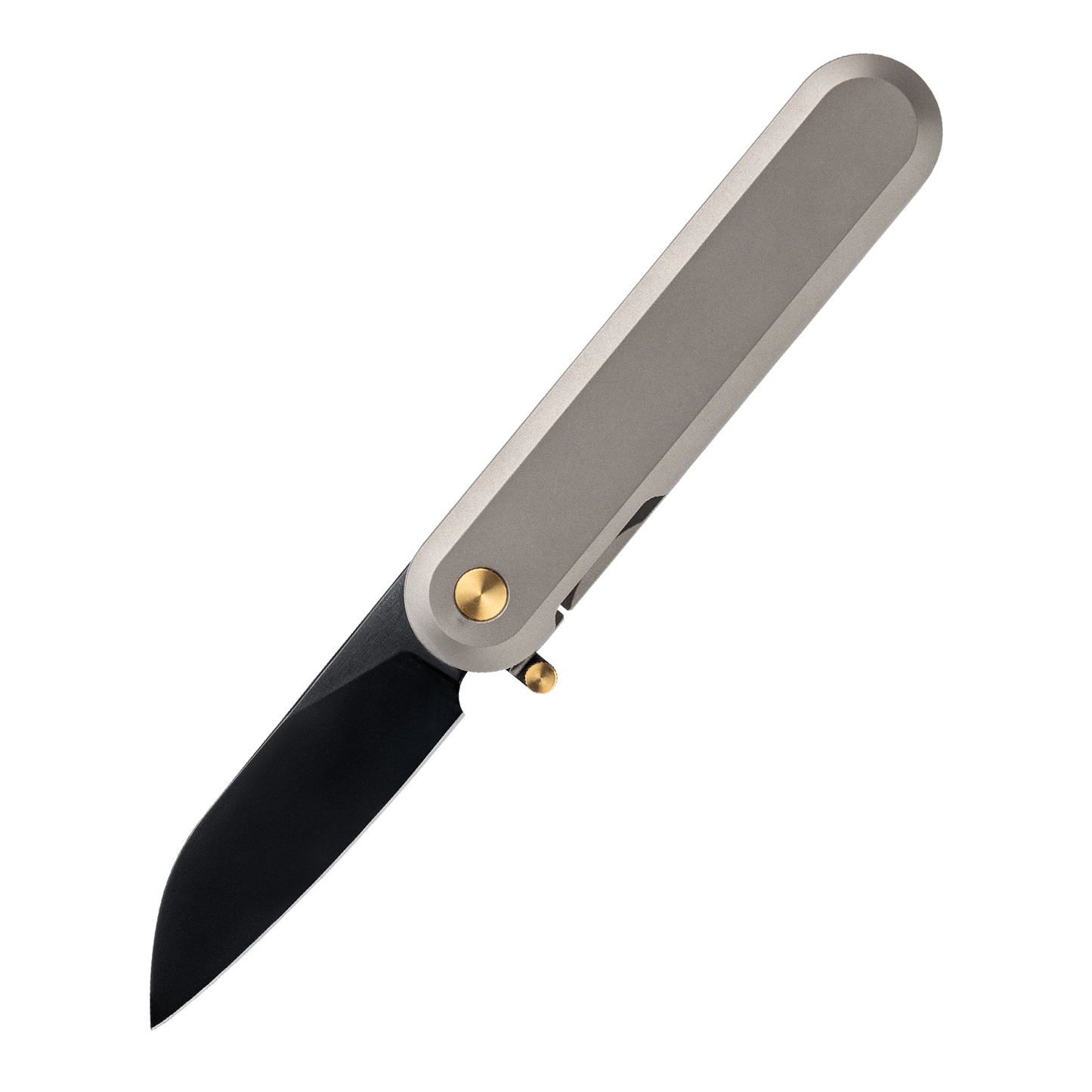 JIN Series Frame Lock Titanium Alloy Handle 14C28N Steel 185mm Outdoor Knife