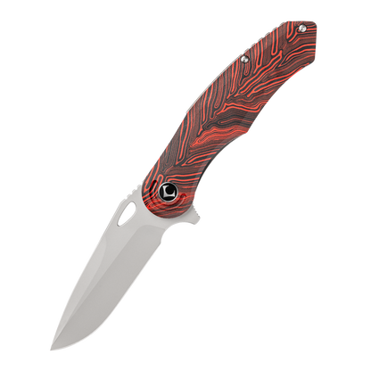 CHAODAI Series Liner Lock G10 Handle PVD Coated 14C28N Steel 185mm Outdoor Knife