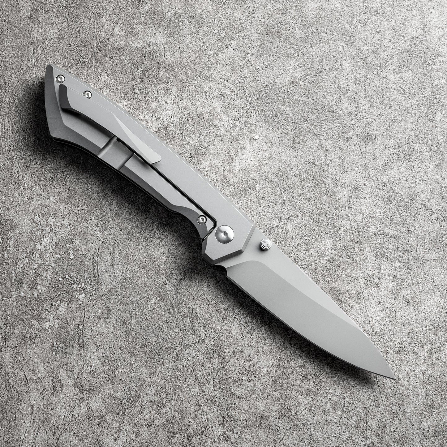 DIEYING Series Liner Lock Titanium Alloy Handle VG10 BladSteel 208mm Outdoor Knife