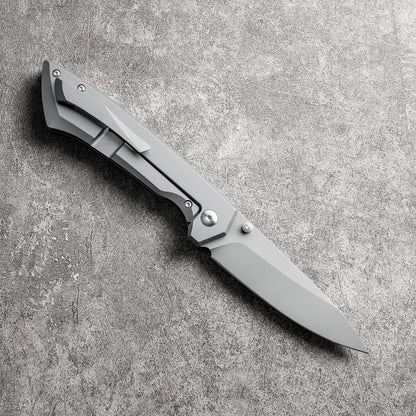DIEYING Series Liner Lock Titanium Alloy Handle VG10 BladSteel 208mm Outdoor Knife