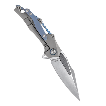 OUK-23293 Series Frame Lock Titanium Alloy Handle VG10 Steel 185mm Outdoor Knife