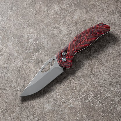 LIEGU Series Cross Bar G10 Handle VG10 Steel 210mm Outdoor Knife