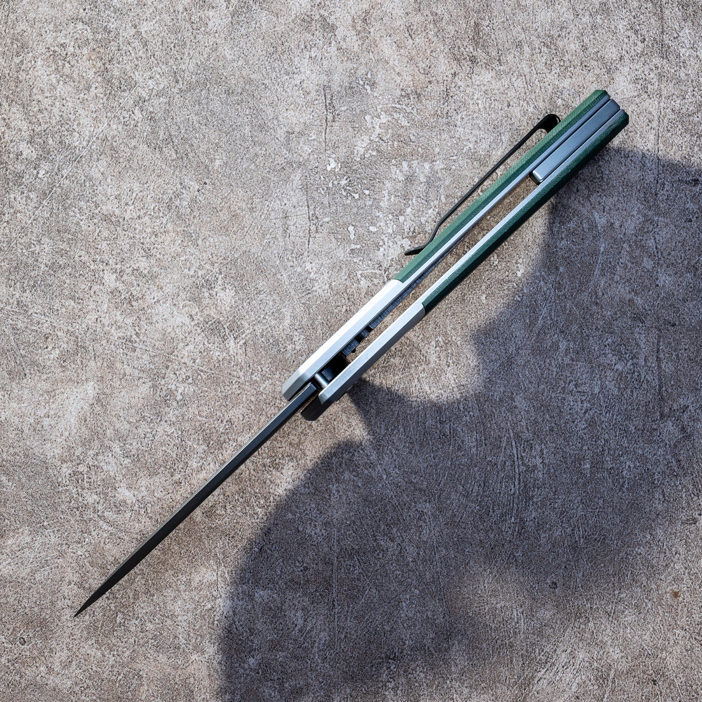 YINGLUN Series Frame Lock G10 with Titanium Alloy Handle 154 Steel 224mm Outdoor Knife