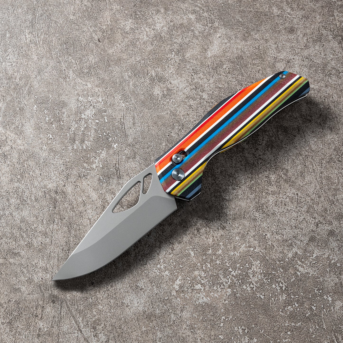 LIEGU Series Cross Bar G10 Handle VG10 Steel 210mm Outdoor Knife