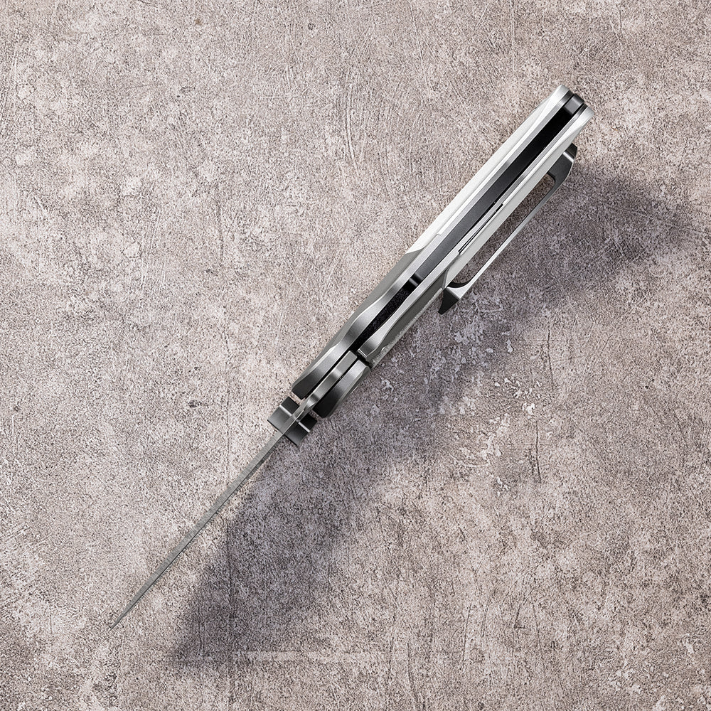 LAN Series Liner Lock Titanium Alloy Handle 154CM Steel 205mm Outdoor Knife