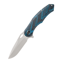 CHAODAI Series Liner Lock G10 Handle PVD Coated 14C28N Steel 185mm Outdoor Knife