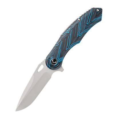 CHAODAI Series Liner Lock G10 Handle PVD Coated 14C28N Steel 185mm Outdoor Knife