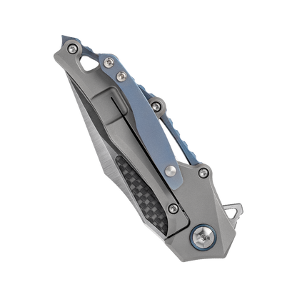 OUK-23293 Series Frame Lock Titanium Alloy Handle VG10 Steel 185mm Outdoor Knife