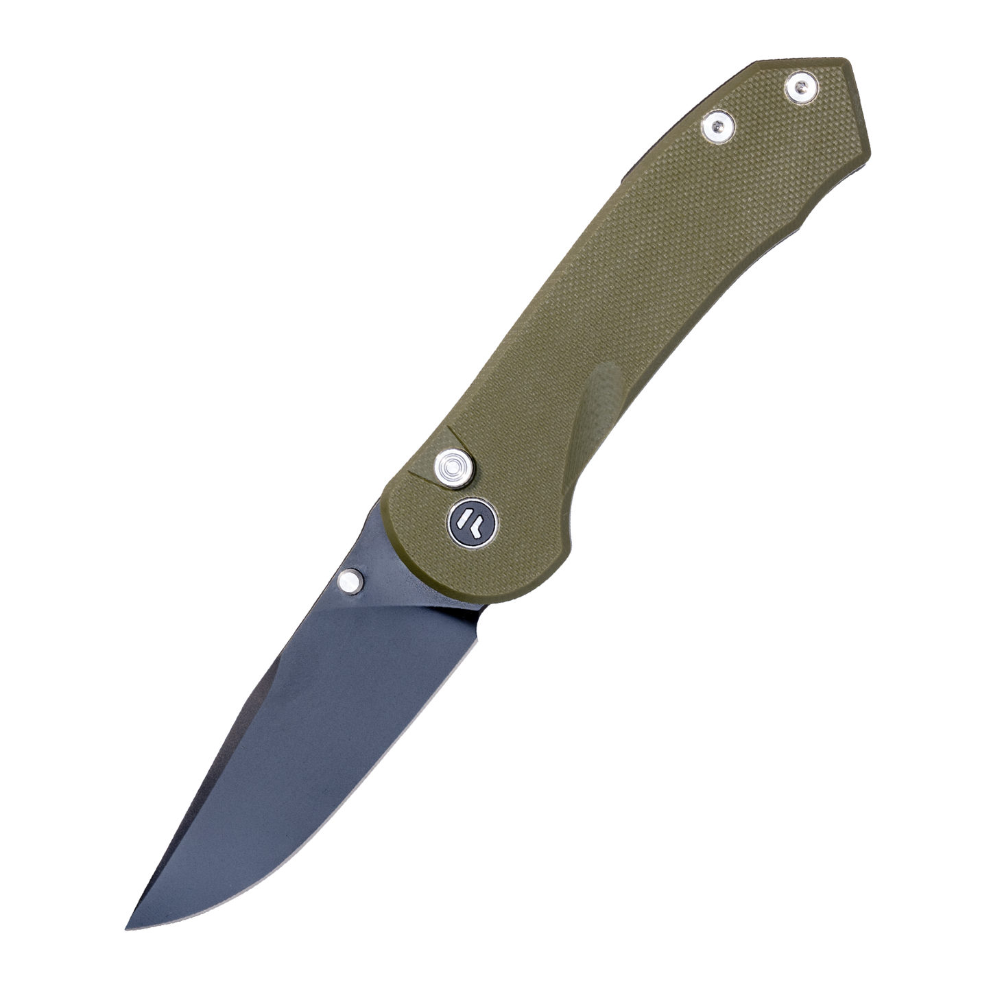 QINGFENG Series Button Lock G10 Handle VG10 Steel 197mm Outdoor Knife