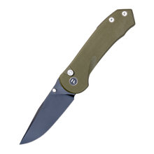 QINGFENG Series Button Lock G10 Handle VG10 Steel 197mm Outdoor Knife