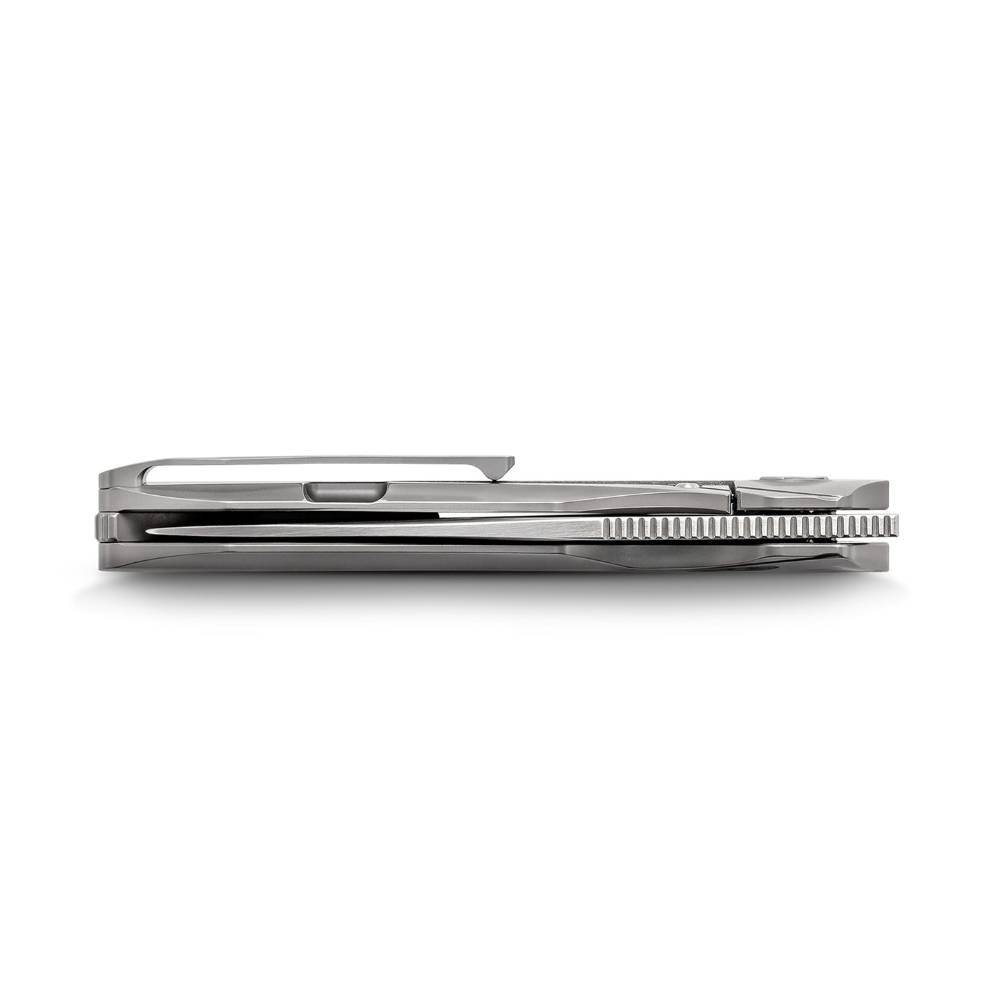 MEIHU Series Frame Lock Titanium Alloy with Carbon Fiber Handle S35VN Steel 177mm Outdoor Knife