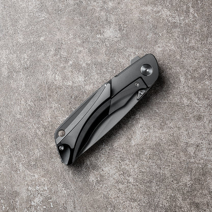 LAN Series Liner Lock Titanium Alloy Handle 154CM Steel 205mm Outdoor Knife