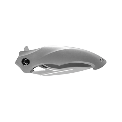 JINGHONG Series Frame Lock Titanium Alloy Handle PVD Coated M390 Steel 195mm Outdoor Knife