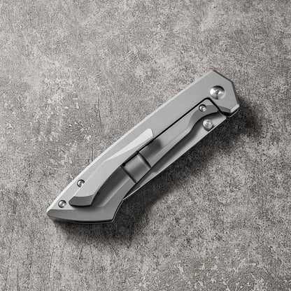 DIEYING Series Liner Lock Titanium Alloy Handle VG10 BladSteel 208mm Outdoor Knife
