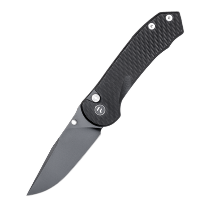 QINGFENG Series Button Lock G10 Handle VG10 Steel 197mm Outdoor Knife