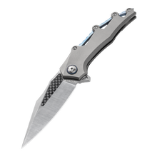 OUK-23293 Series Frame Lock Titanium Alloy Handle VG10 Steel 185mm Outdoor Knife
