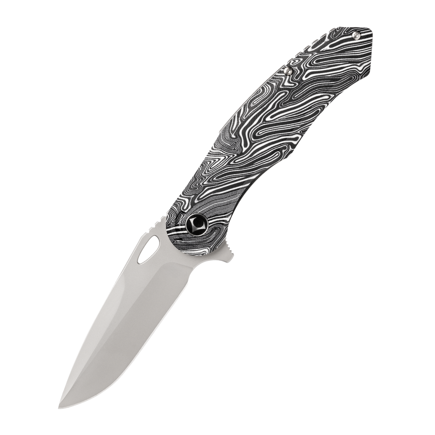 CHAODAI Series Liner Lock G10 Handle PVD Coated 14C28N Steel 185mm Outdoor Knife