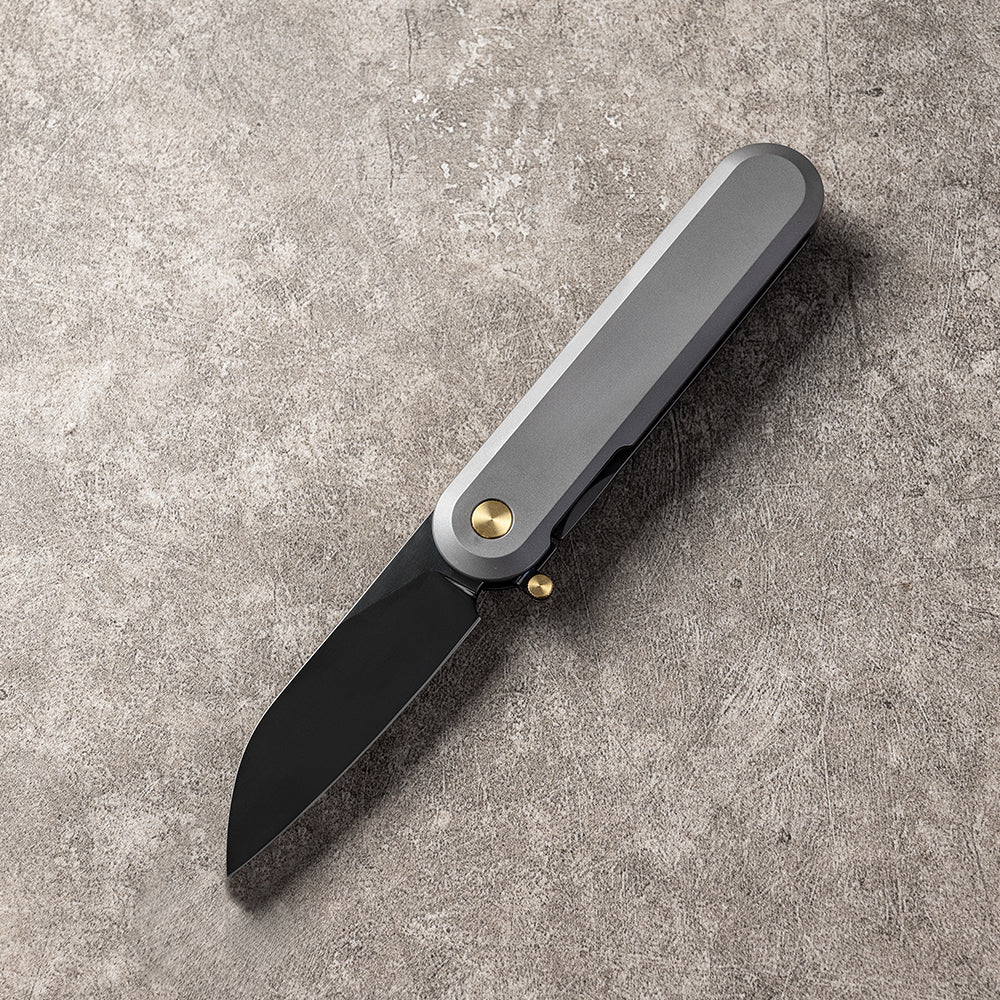 JIN Series Frame Lock Titanium Alloy Handle 14C28N Steel 185mm Outdoor Knife