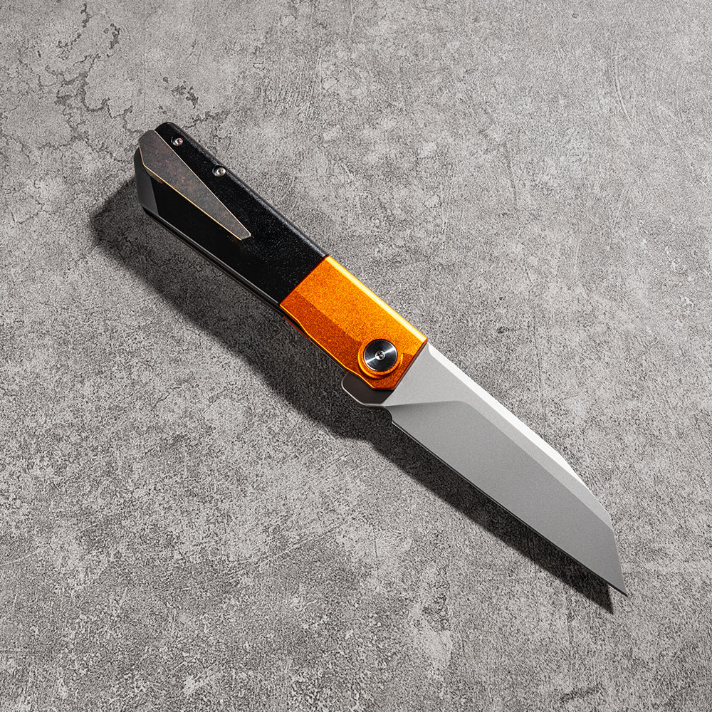 JING Series Liner Lock Aluminum Alloy Handle VG10 /N690 Steel 203mm Outdoor Knife