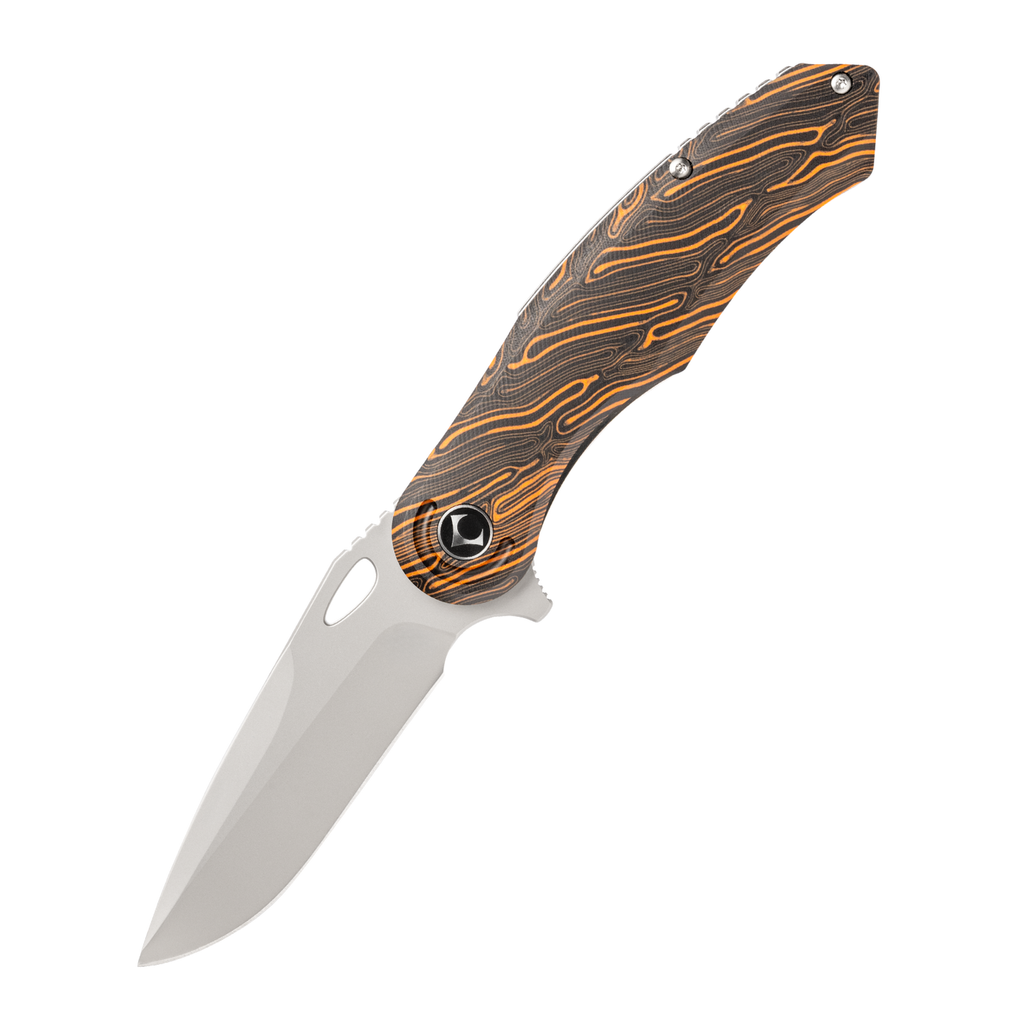 CHAODAI Series Liner Lock G10 Handle PVD Coated 14C28N Steel 185mm Outdoor Knife