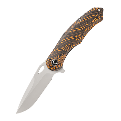 CHAODAI Series Liner Lock G10 Handle PVD Coated 14C28N Steel 185mm Outdoor Knife