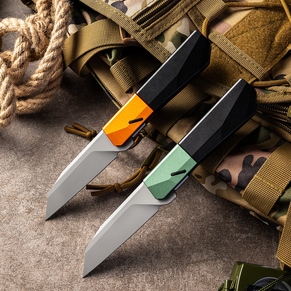 JING Series Liner Lock Aluminum Alloy Handle VG10 /N690 Steel 203mm Outdoor Knife