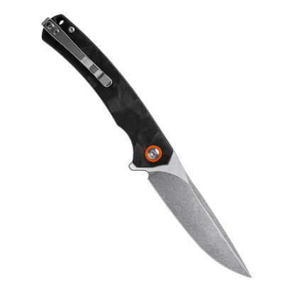 OUK-23064 Series Liner Lock Carbon Fiber Handle D2 Steel 202mm Outdoor Knife