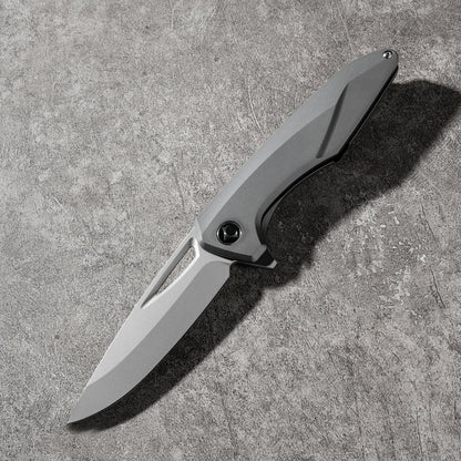 FENGREN Series Frame Lock Titanium Alloy Handle S35VN Steel 204mm Outdoor Knife